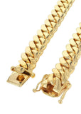 12mm Yellow Gold Cuban Link Chain-Chain--Capital Bling