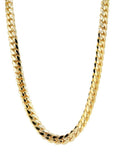 12mm Yellow Gold Cuban Link Chain-Chain--Capital Bling