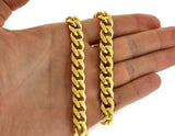 6MM Cuban Curb Link 18k Gold Chain-Chain--Capital Bling