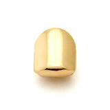 14K Gold Single Tooth Cap Grills