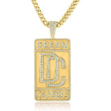 14k Yellow Gold Dream Chasers Chain / Pendant (Meek Mill)-Pendant--Capital Bling