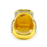 Large 14k Gold Ruby Ring-Ring--Capital Bling