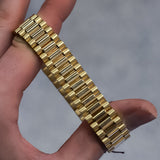14k Gold Watch Link Bracelet