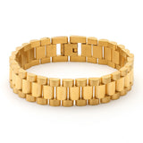 14k Gold Watch Link Bracelet