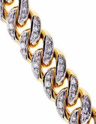 15mm Iced Out Cuban Link CZ Diamond Chain-Chain--Capital Bling