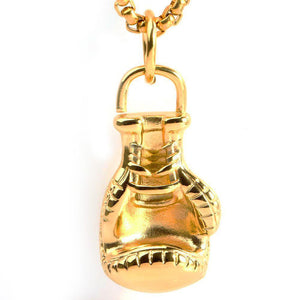 18k Gold Boxing Glove Pendant-Pendant--Capital Bling