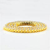 5mm 14k Gold Single Row CZ Tennis Chain-Chain--Capital Bling