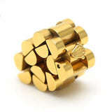 14k Gold Watch Band Link Ring-Ring--Capital Bling