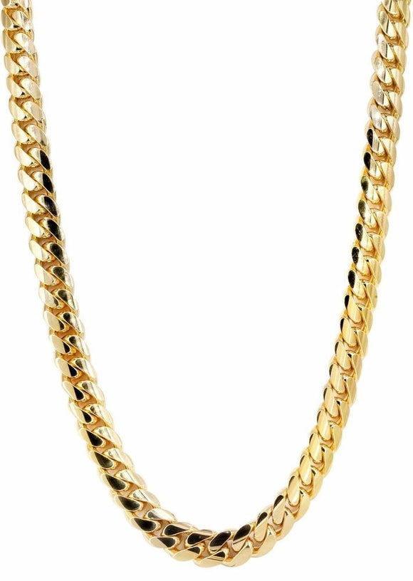 6MM Cuban Curb Link 18k Gold Chain-Chain--Capital Bling