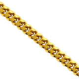 6MM Cuban Curb Link 18k Gold Chain-Chain--Capital Bling