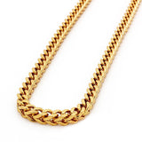 6mm Yellow Gold Franco Chain 22 Inch-Chain--Capital Bling