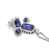 EXCLUSIVE 14k Gold Ruby Jewelry Box Set-Box Set-Blue & Silver-Capital Bling