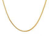 5mm Yellow Gold Round Box Chain-Chain--Capital Bling