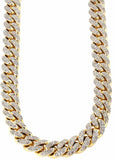 12mm Iced Out Cuban Link CZ Diamond Chain-Chain--Capital Bling