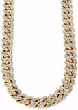 15mm Iced Out Cuban Link CZ Diamond Chain-Chain--Capital Bling
