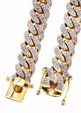 15mm Iced Out Cuban Link CZ Diamond Chain-Chain--Capital Bling