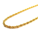 6mm Yellow Gold Dookie Rope Chain-Chain--Capital Bling
