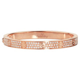 Iced Out Gold Screw Designer Style Bracelet (18k Gold, Rose Gold, Silver) - Capital Bling